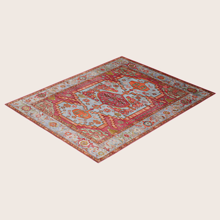 Image for Pink Soluna Traditional Wool Rug - 8' x 10'