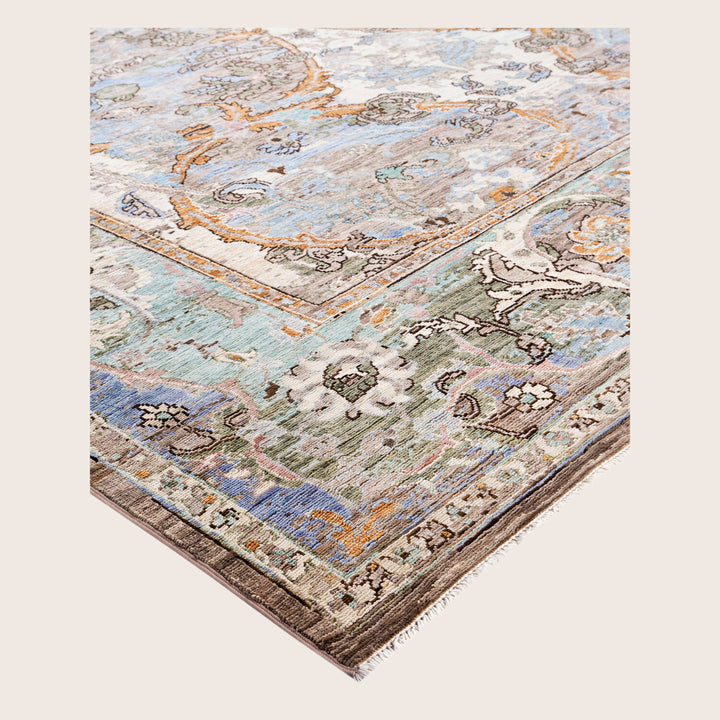 Image for Brown Soluna Traditional Wool Rug - 8'1" x 10'
