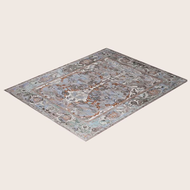 Image for Brown Soluna Traditional Wool Rug - 8'1" x 10'