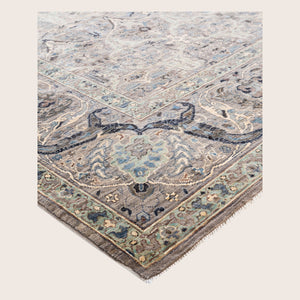 Image for Grey Soluna Traditional Wool Rug - 8'3" x 10' - hover