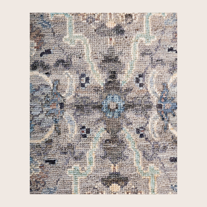 Image for Grey Soluna Traditional Wool Rug - 8'3" x 10'