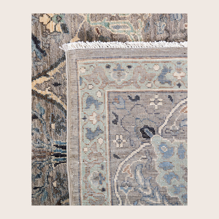 Image for Grey Soluna Traditional Wool Rug - 8'3" x 10'