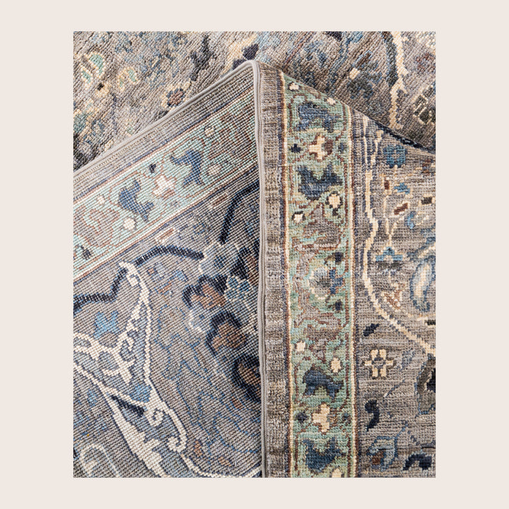 Image for Grey Soluna Traditional Wool Rug - 8'3" x 10'