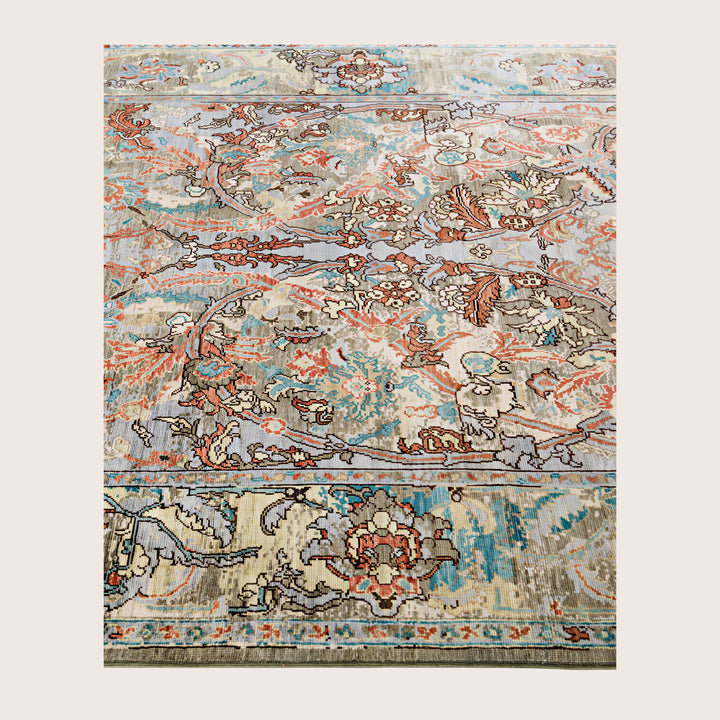 Image for Green Soluna Traditional Wool Rug - 6' x 9'