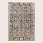 Image for Grey Soluna Traditional Wool Rug - 6'1" x 9'2"