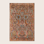 Image for Brown Soluna Traditional Wool Rug - 6'1" x 9'2"
