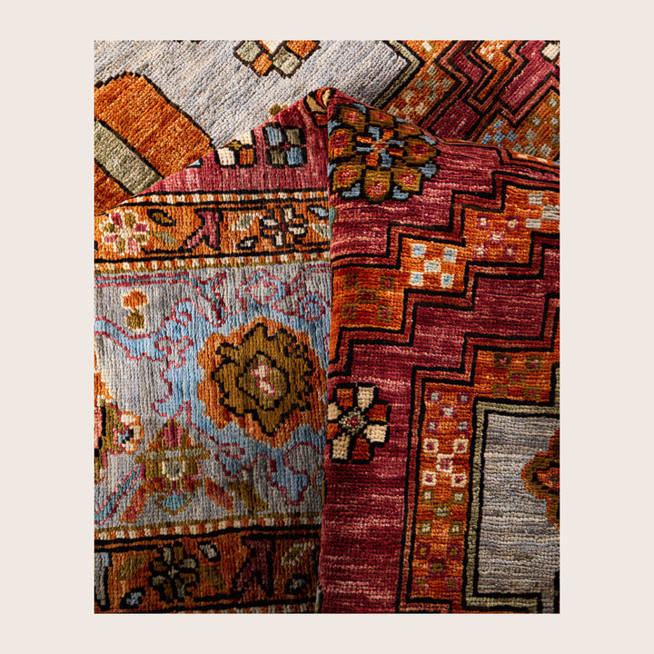 Image for Pink Soluna Traditional Wool Rug - 6' x 8'9"