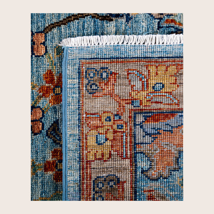 Image for Blue Soluna Traditional Wool Rug - 5'11" x 8'11"