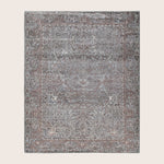 Image for Grey Soluna Traditional Wool Rug - 6'3" x 8'1