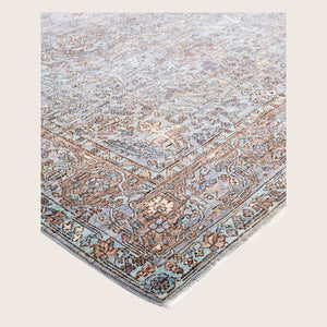Image for Grey Soluna Traditional Wool Rug - 6'3" x 8'1 - hover