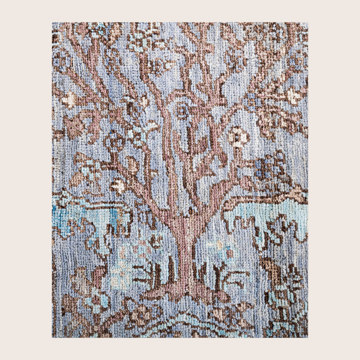 Image for Grey Soluna Traditional Wool Rug - 6'3" x 8'1