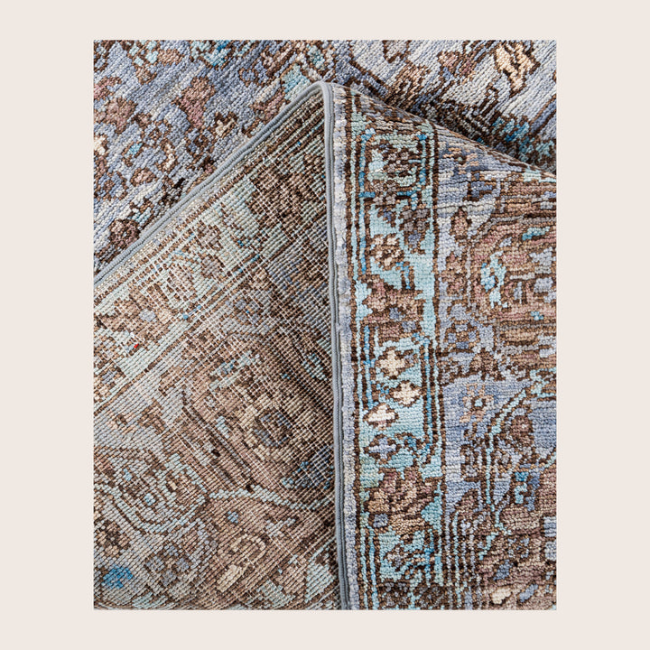 Image for Grey Soluna Traditional Wool Rug - 6'3" x 8'1