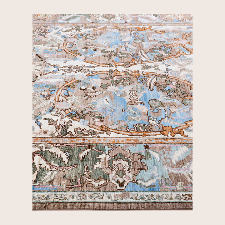 Image for Brown Soluna Traditional Wool Rug - 6'3" x 8'9"