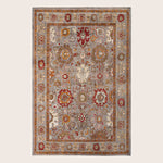 Image for Grey Soluna Traditional Wool Rug - 6'1" x 9'