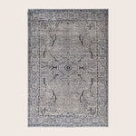Image for Beige Soluna Traditional Wool Rug - 6'1" x 9'