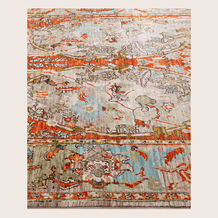 Image for Brown Soluna Traditional Wool Rug - 5'9" x 8'6"