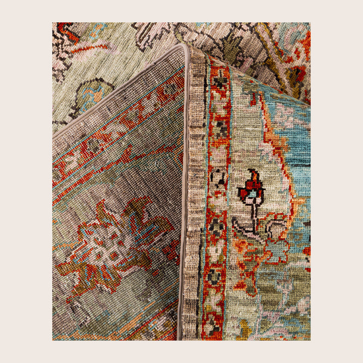 Image for Brown Soluna Traditional Wool Rug - 5'9" x 8'6"