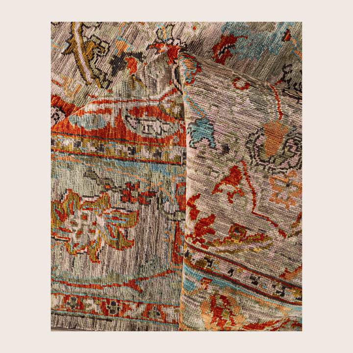 Image for Brown Soluna Traditional Wool Rug - 5'9" x 8'6"