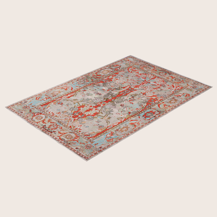 Image for Brown Soluna Traditional Wool Rug - 5'9" x 8'6"