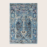 Image for Blue Soluna Traditional Wool Rug - 5'1 x 8'9"