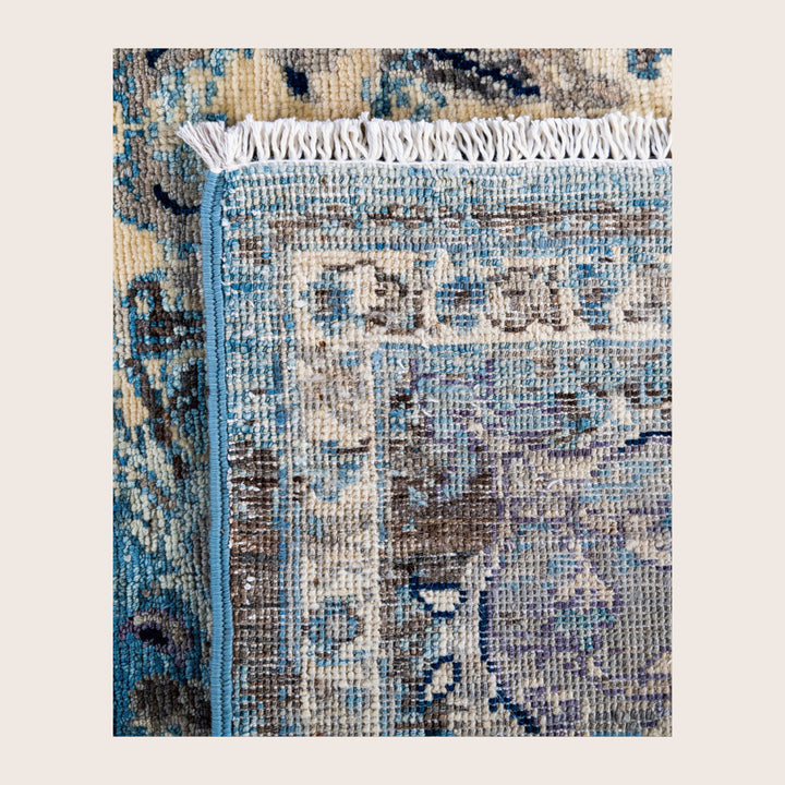Image for Blue Soluna Traditional Wool Rug - 5'1 x 8'9"