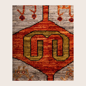 Image for Brown Soluna Traditional Wool Rug - 6' x 8'1 - hover