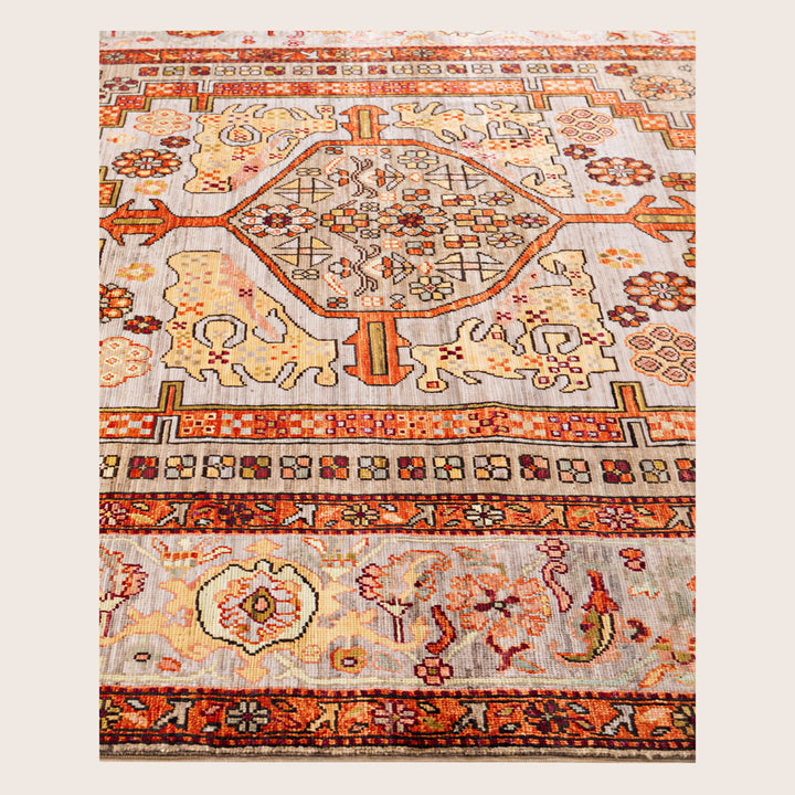 Image for Brown Soluna Traditional Wool Rug - 6' x 8'1