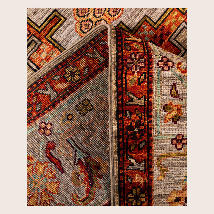 Image for Brown Soluna Traditional Wool Rug - 6' x 8'1