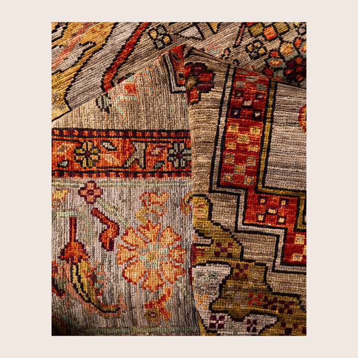 Image for Brown Soluna Traditional Wool Rug - 6' x 8'1