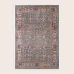 Image for Grey Soluna Traditional Wool Rug - 6'2" x 9'