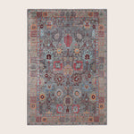 Image for Grey Soluna Traditional Wool Rug - 6'3" x 8'1