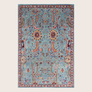 Image for Green Soluna Traditional Wool Rug - 6' x 8'1