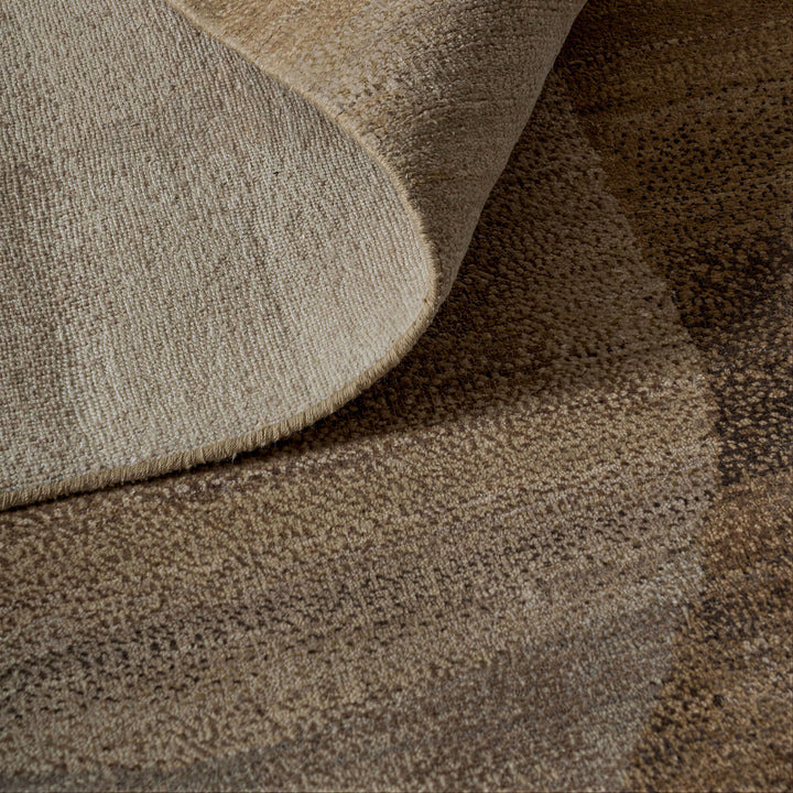 Image for Contemporary Silk Wool Blend Rug - 10' x 14'