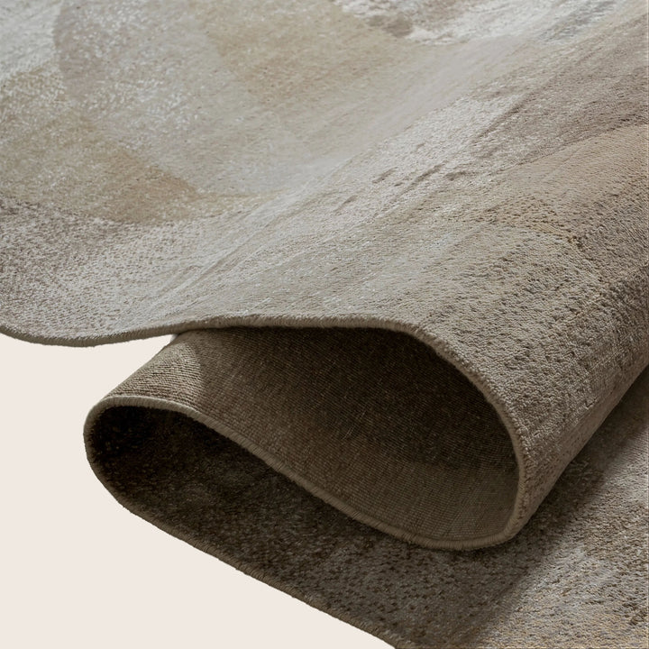 Image for Contemporary Silk Wool Blend Rug - 10' x 14'