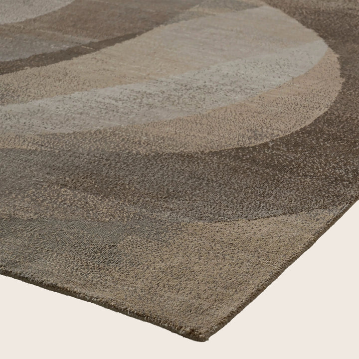 Image for Contemporary Silk Wool Blend Rug - 10' x 14'