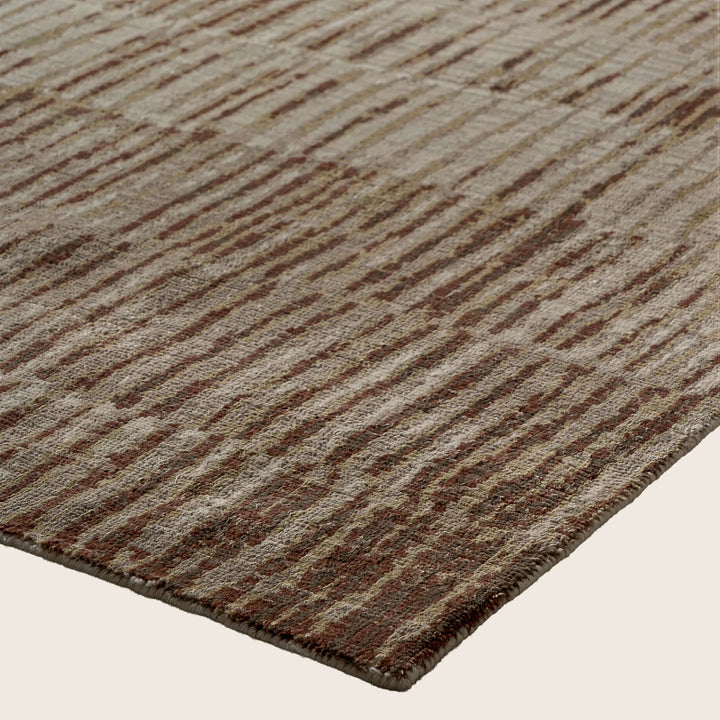 Image for Contemporary Silk Wool Blend Rug - 9' x 12'