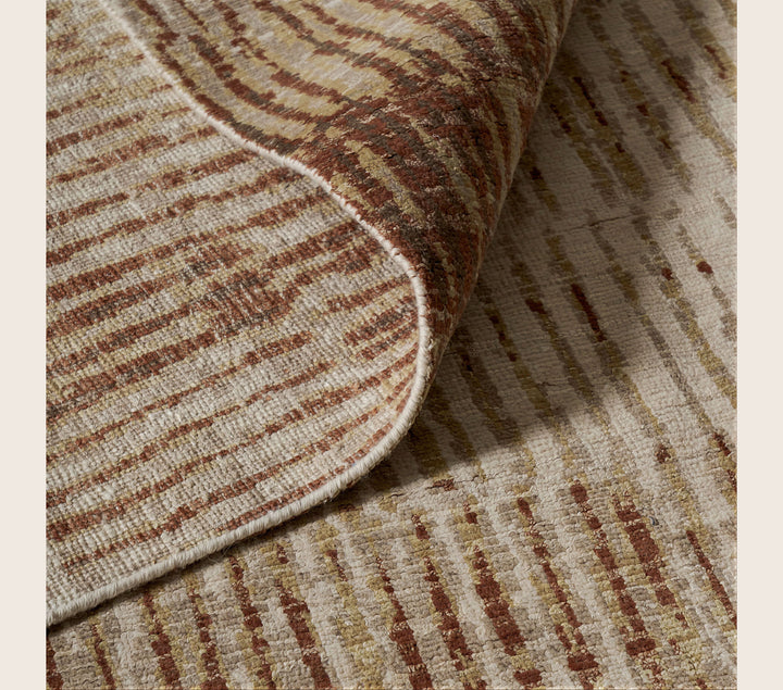 Image for Contemporary Silk Wool Blend Rug - 9' x 12'
