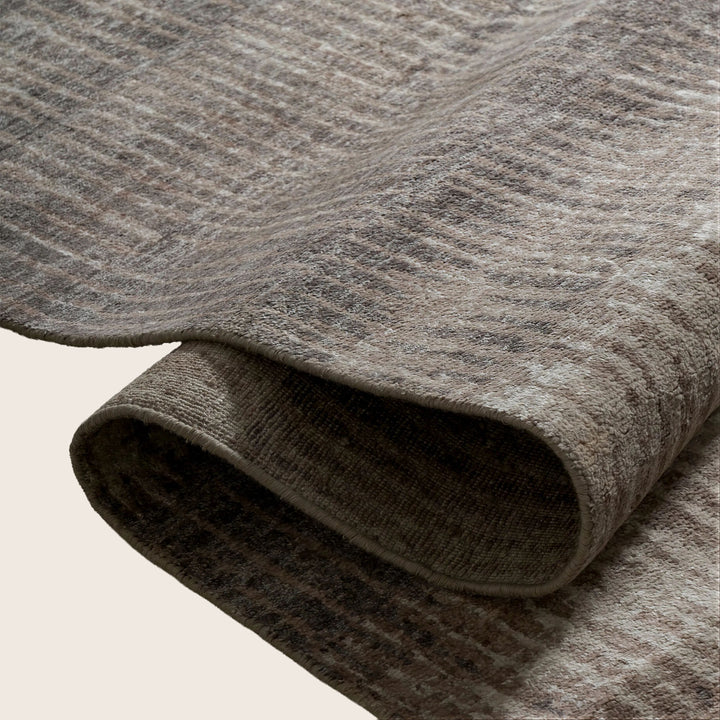 Image for Contemporary Silk Wool Blend Rug - 9' x 12'