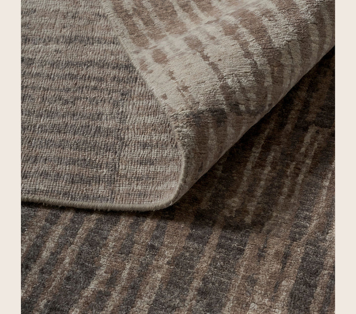 Image for Contemporary Silk Wool Blend Rug - 9' x 12'