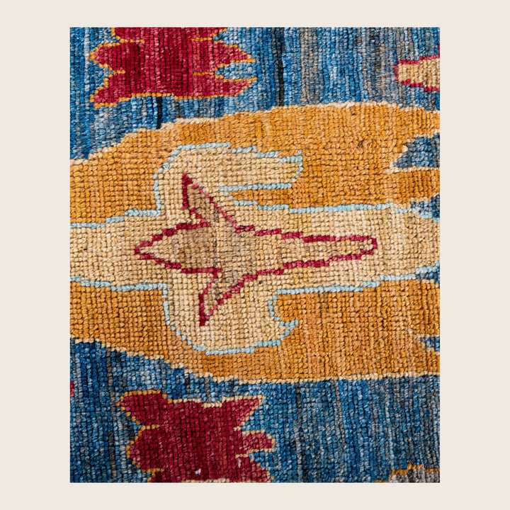 Image for Brown Traditional Oushak Wool Rug - 10'1" x 13'7"