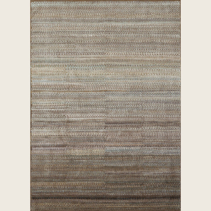 Image for Coffee Transitional Silk Rug - 10' x 14'