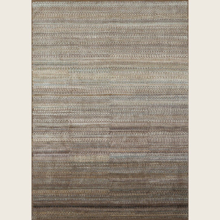 Image for Coffee Transitional Silk Rug - 10' x 14'