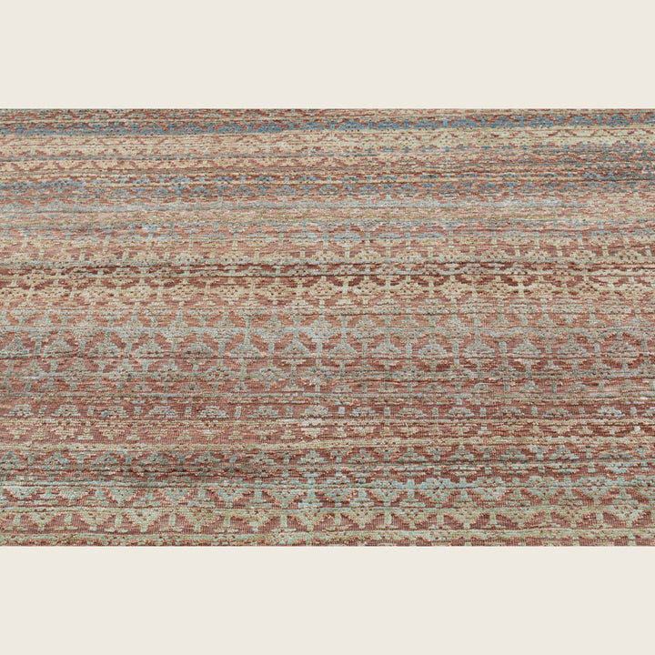 Image for Dusty Rose Transitional Silk Rug - 9' x 12'