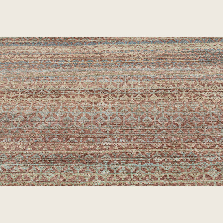 Image for Dusty Rose Transitional Silk Rug - 9' x 12'