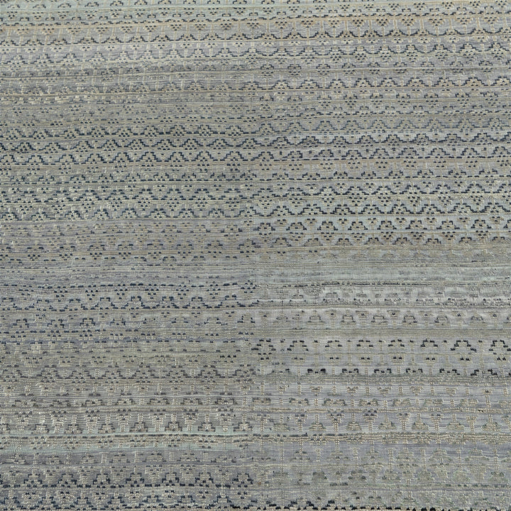 Image for Grey Transitional Silk Rug - 10' x 14'