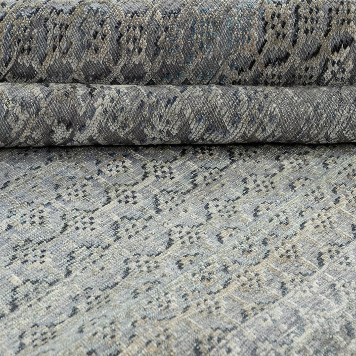 Image for Grey Transitional Silk Rug - 10' x 14'