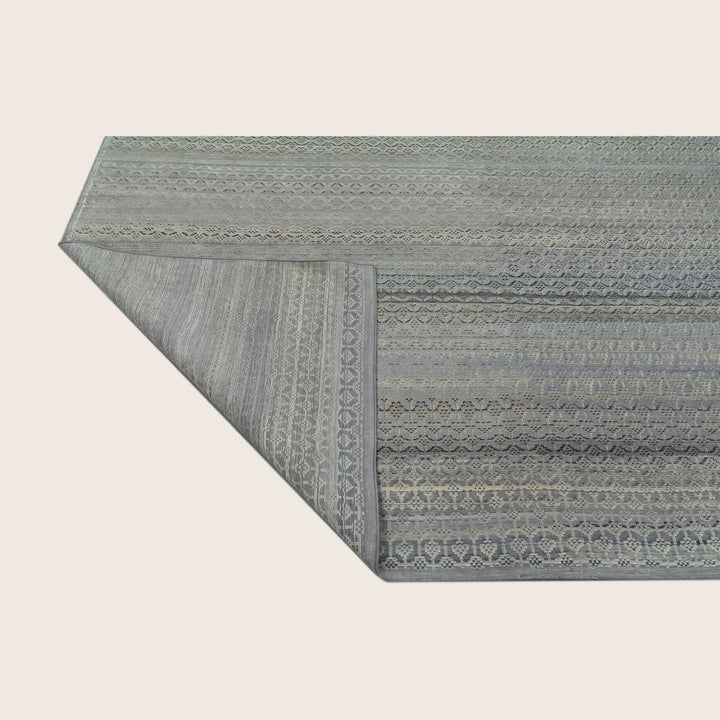 Image for Grey Transitional Silk Rug - 10' x 14'