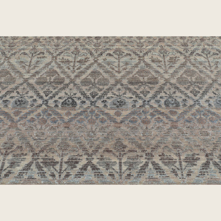 Image for Grey Transitional Silk Rug - 8' x 10'