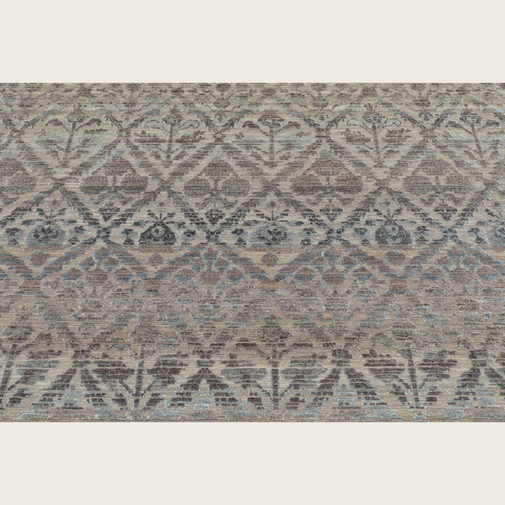 Image for Grey Transitional Silk Rug - 8' x 10'