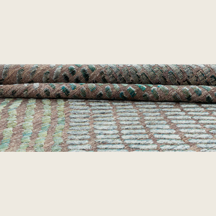 Image for Green Blue Transitional Silk Rug - 10' x 14'